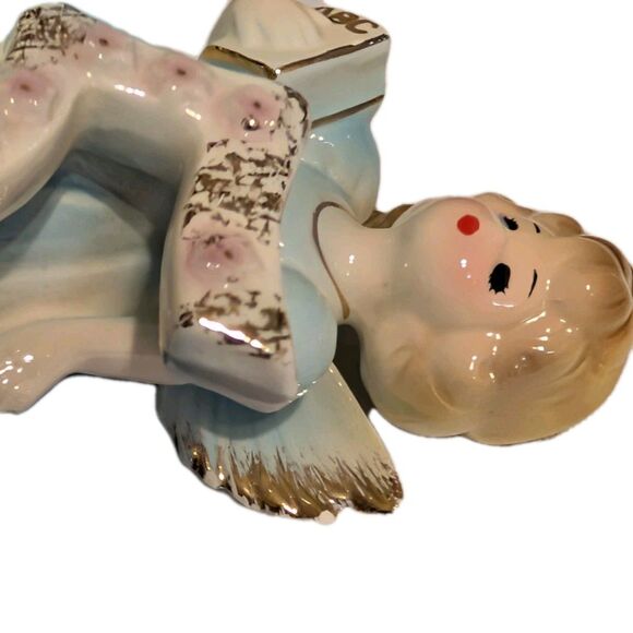 Josef Originals Birthday Blue Angel Growing Up Girls Age 5 ABC Book Start School - Picture 6 of 10